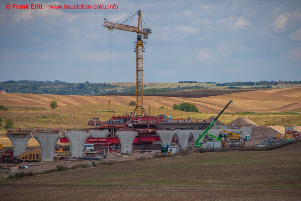 Neubau A143 Saaletalbrücke Salzmünde