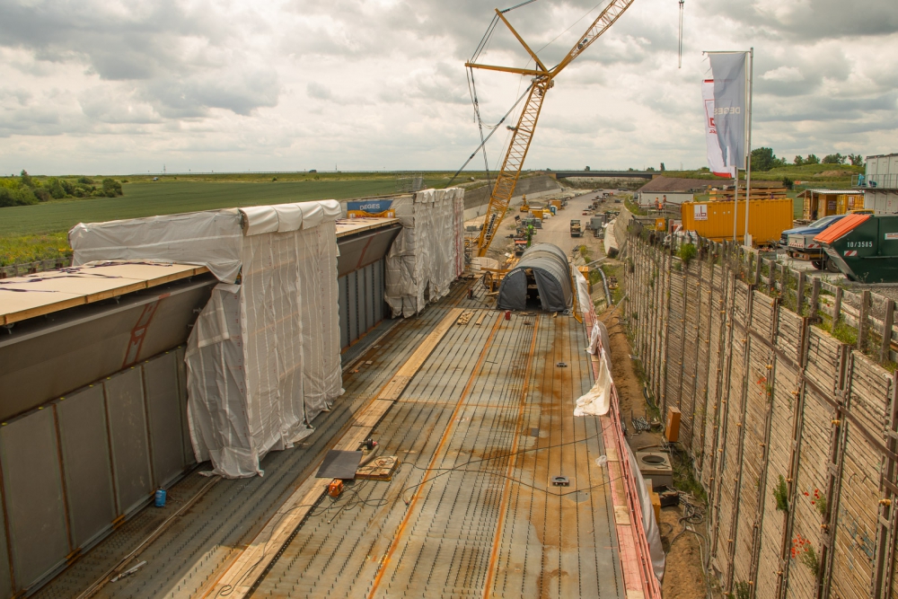 Neubau A143 Saaletalbrücke Salzmünde