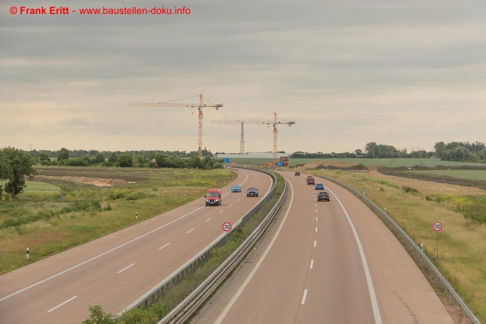 Neubau A143 - Westumfahrung Halle