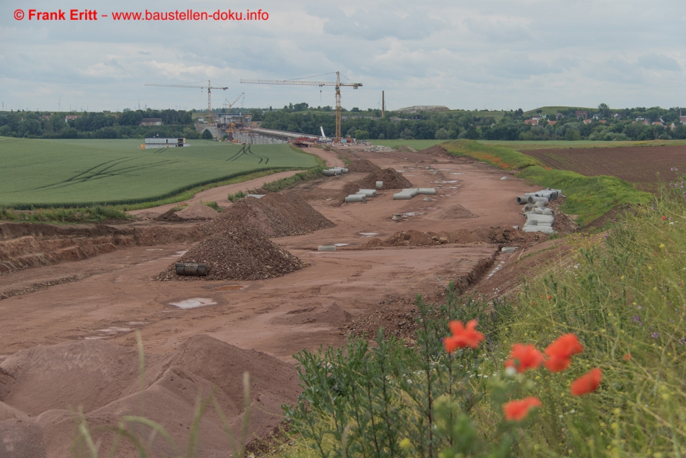 Neubau A143 - Westumfahrung Halle