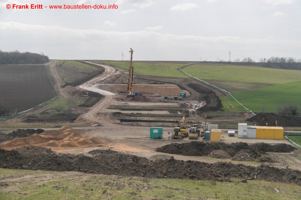 Neubau A143 - Talbrücke Benkendorfer Bach (250m)