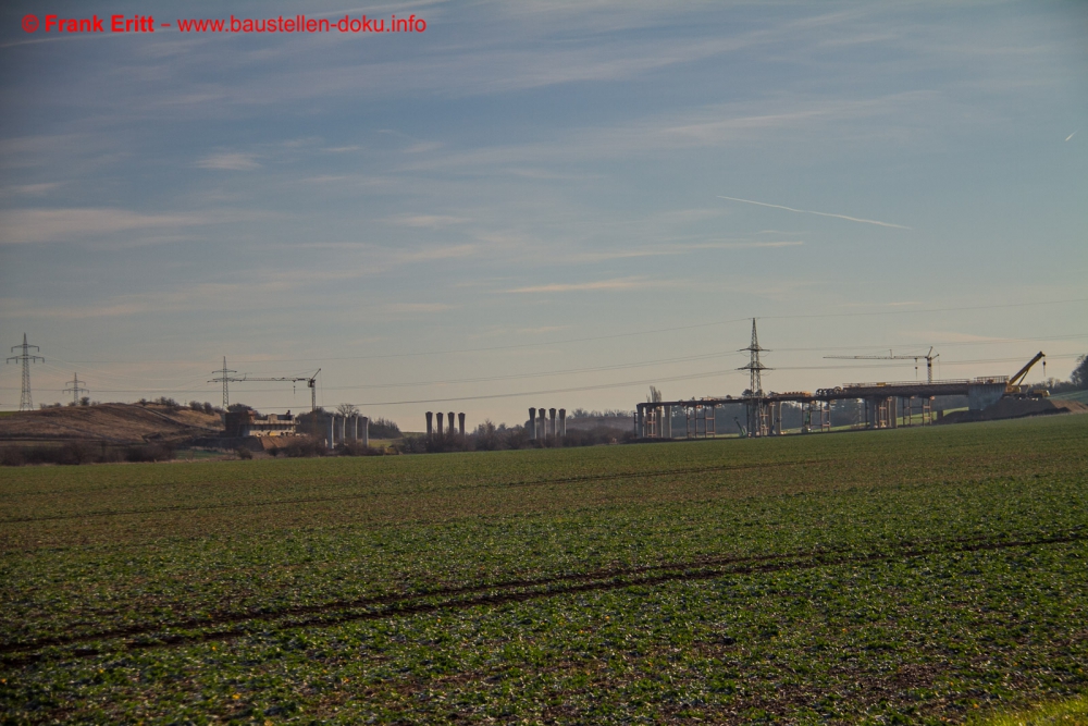 Neubau A143 - Talbrücke Benkendorfer Bach (250m)