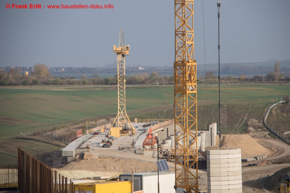 Neubau A143 - Grünbrücke Muschelkalkhänge