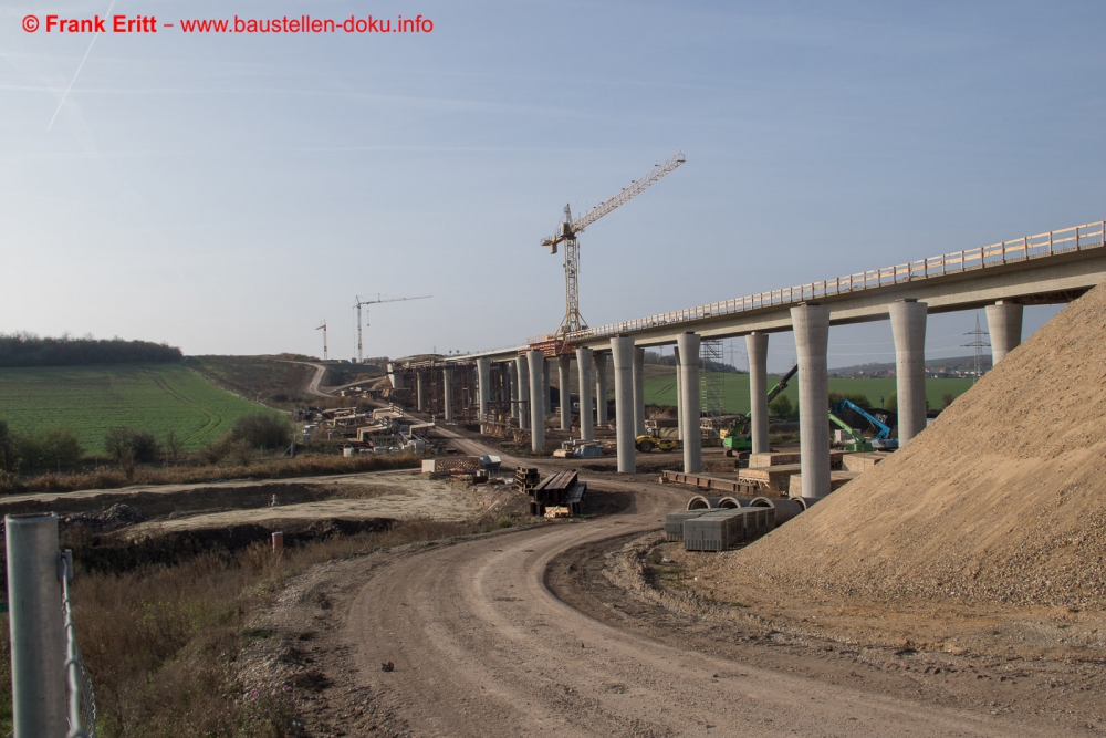 Neubau A143 - Talbrücke Benkendorfer Bach (250m)