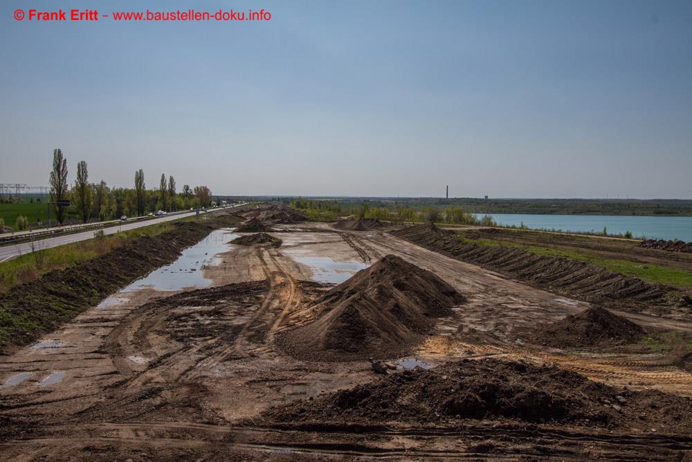 Trassenvorbereitung Entlang der B95