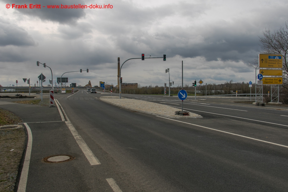 Neubau A72 - Borna-Leipzig - Rückbau B95