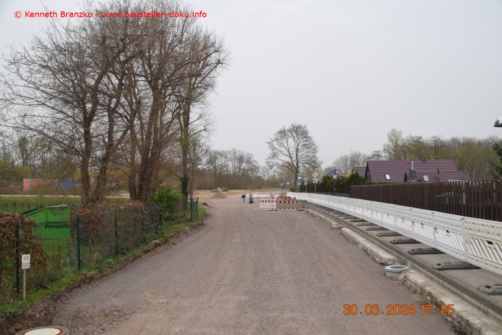 Rückbau B95 Bereich Rötha