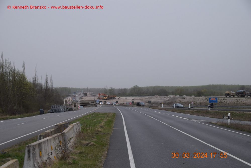 Rückbau B95 Bereich Rötha