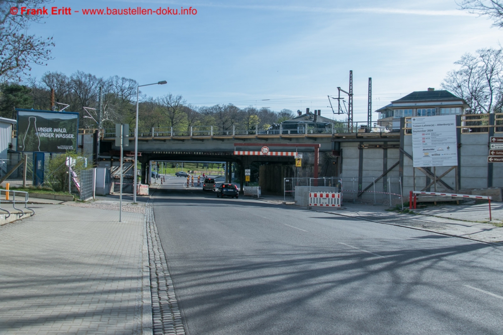 Umbau Bahnhof Altenburg