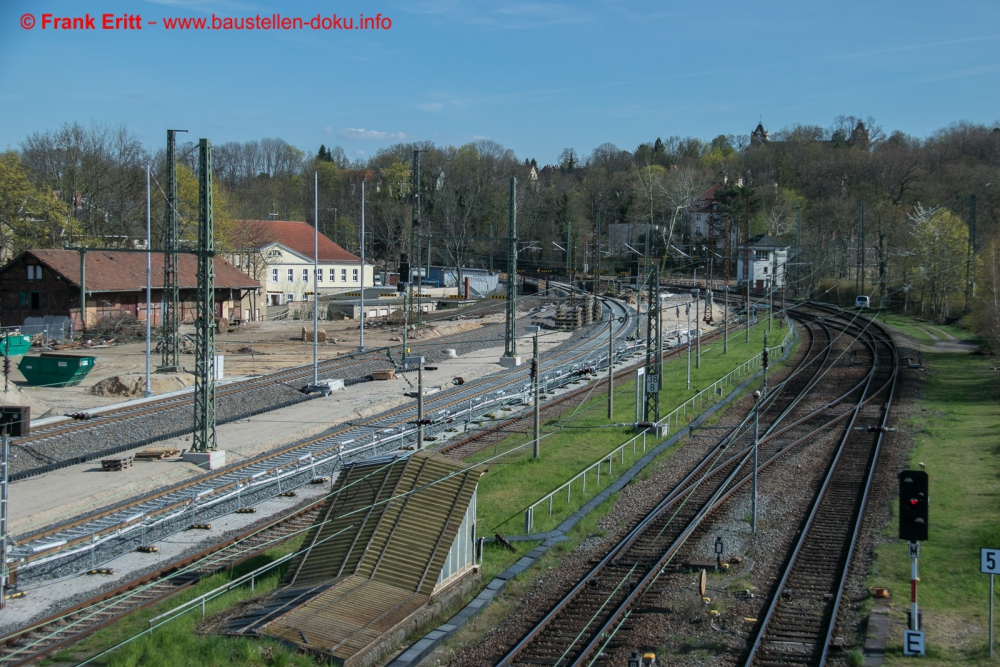 Umbau Bahnhof Altenburg