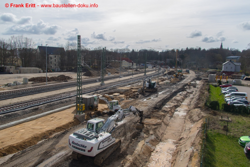 Umbau Bahnhof Altenburg