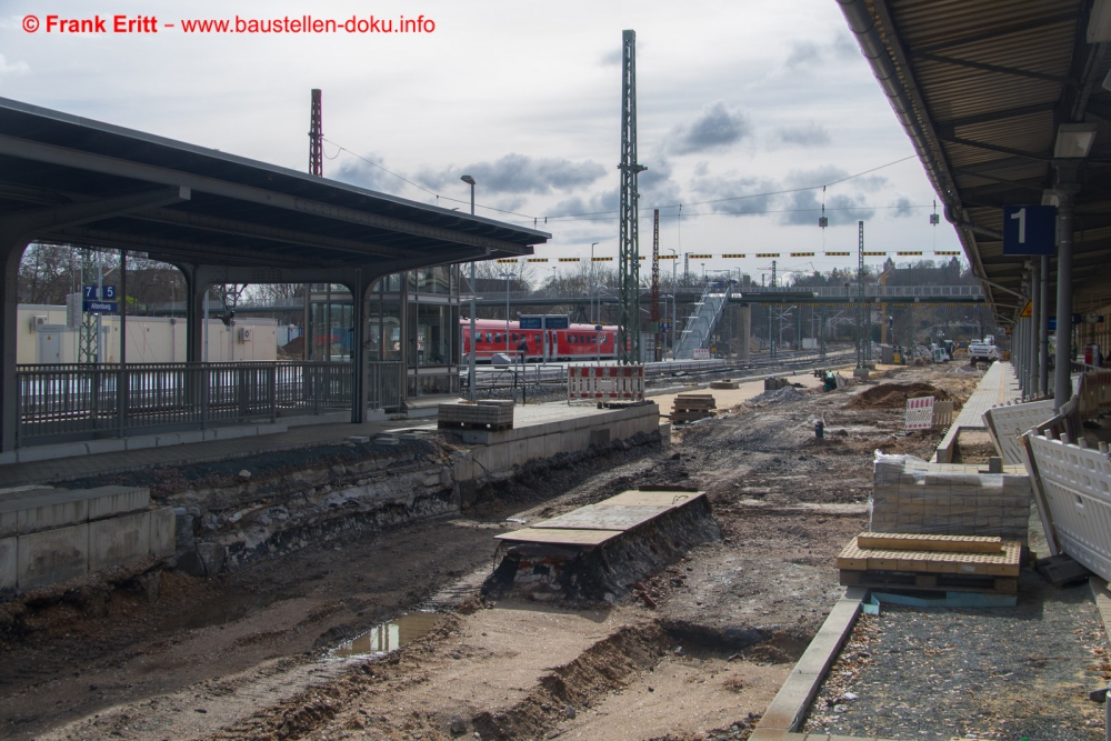 Umbau Bahnhof Altenburg