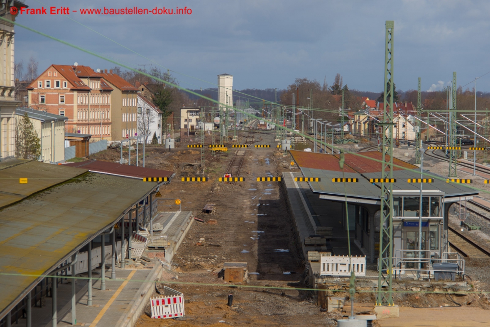 Umbau Bahnhof Altenburg