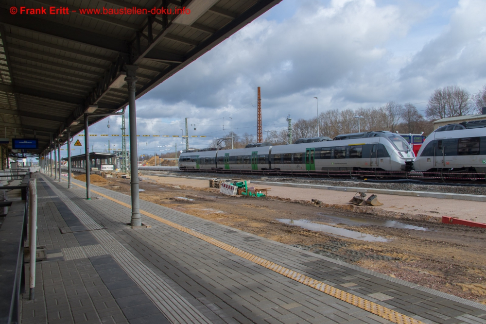 Umbau Bahnhof Altenburg