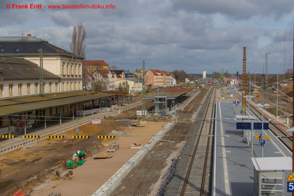 Umbau Bahnhof Altenburg